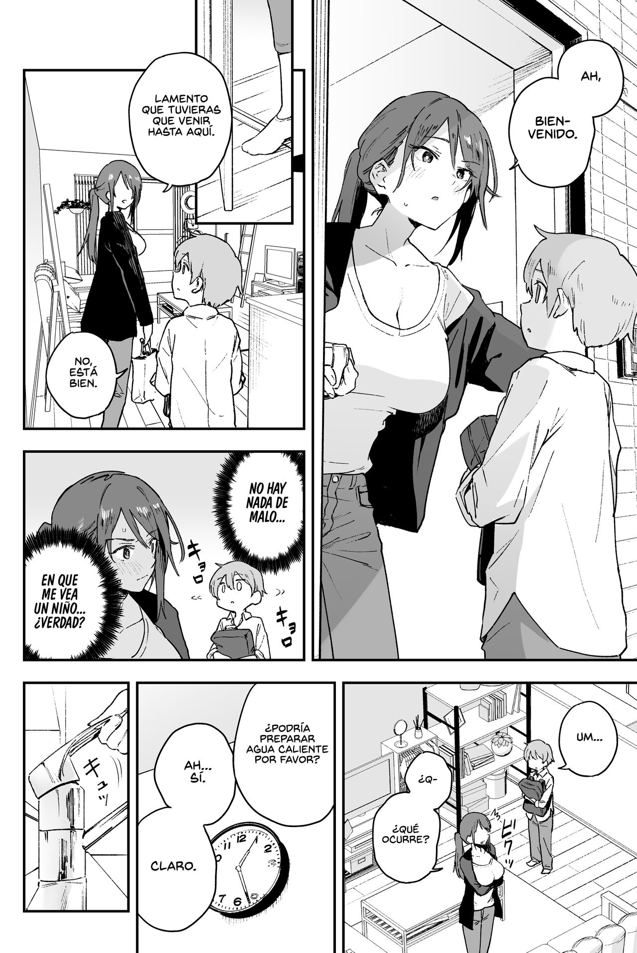 Cool-kei Onee-san ni wa Dare ni mo Ienai Nayami ga Aru. | Una Chica Genial que tiene un Problema que no puede Contarle a Nadie. page 6 full