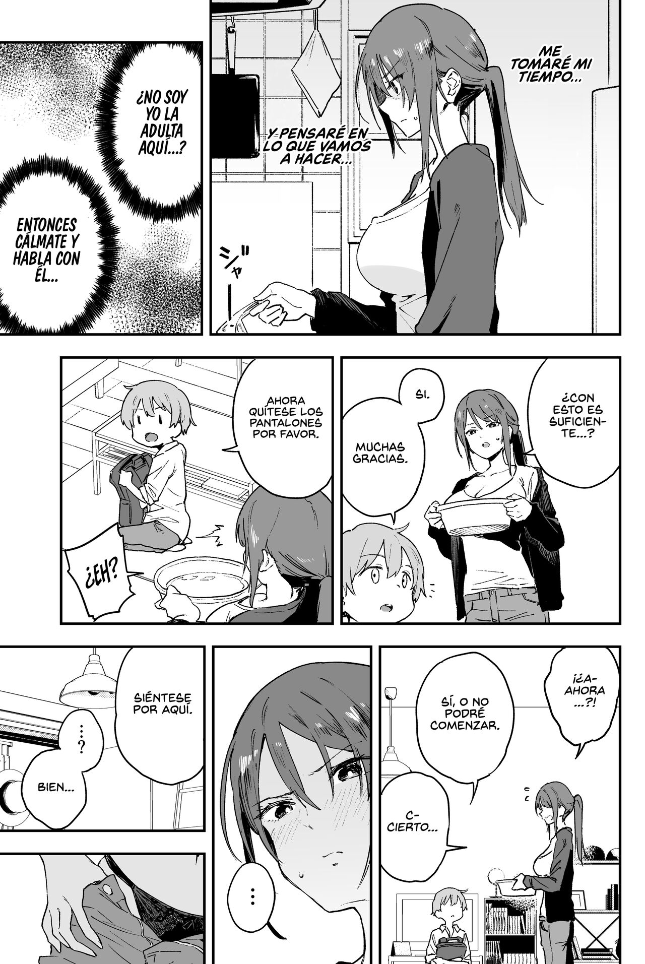 Cool-kei Onee-san ni wa Dare ni mo Ienai Nayami ga Aru. | Una Chica Genial que tiene un Problema que no puede Contarle a Nadie. page 7 full