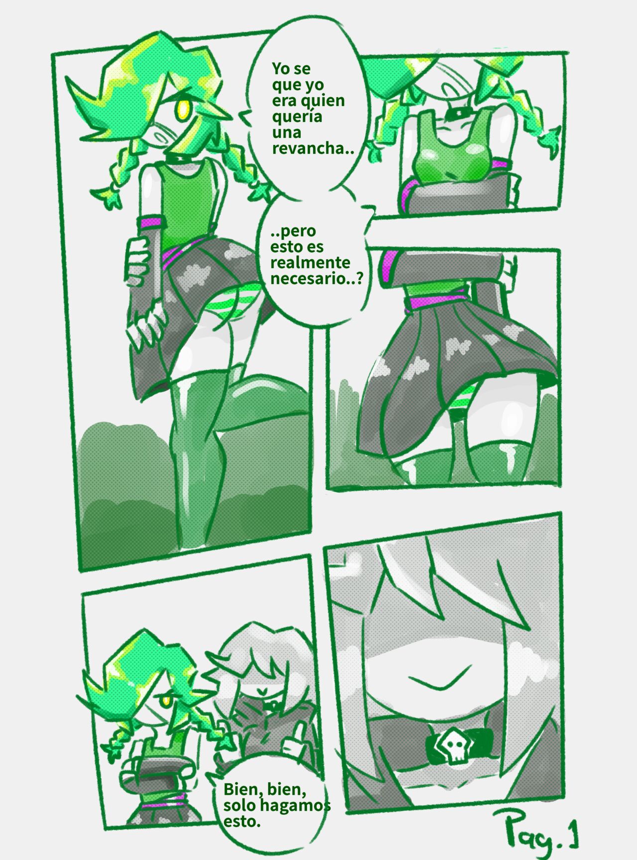 REMATCH SkullGirls Comic page 7 full