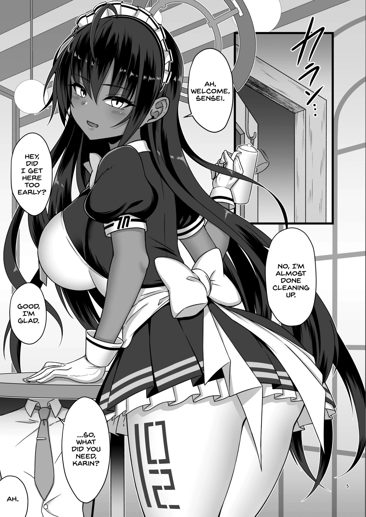 Sweet Karin -Gohoushi wa Heiten no Ato de- page 5 full