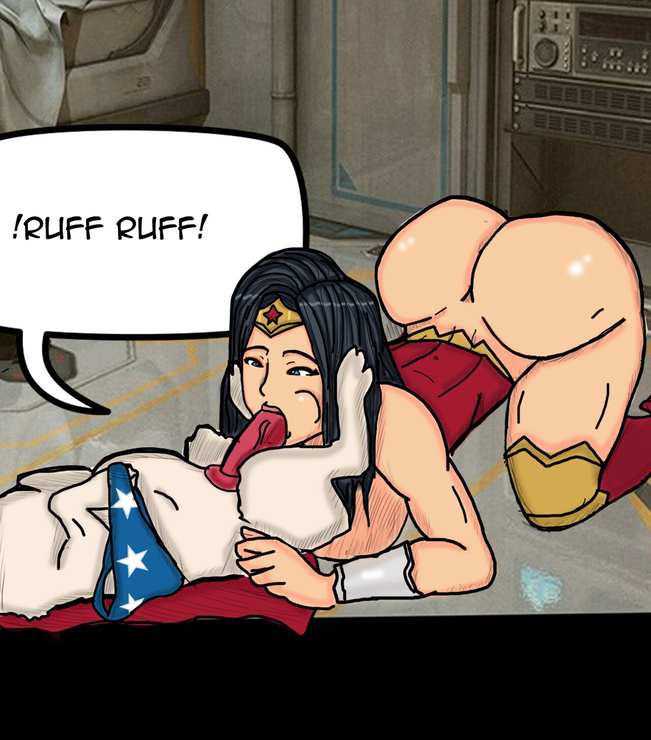 Krypto and Wonder Whore page 11 full