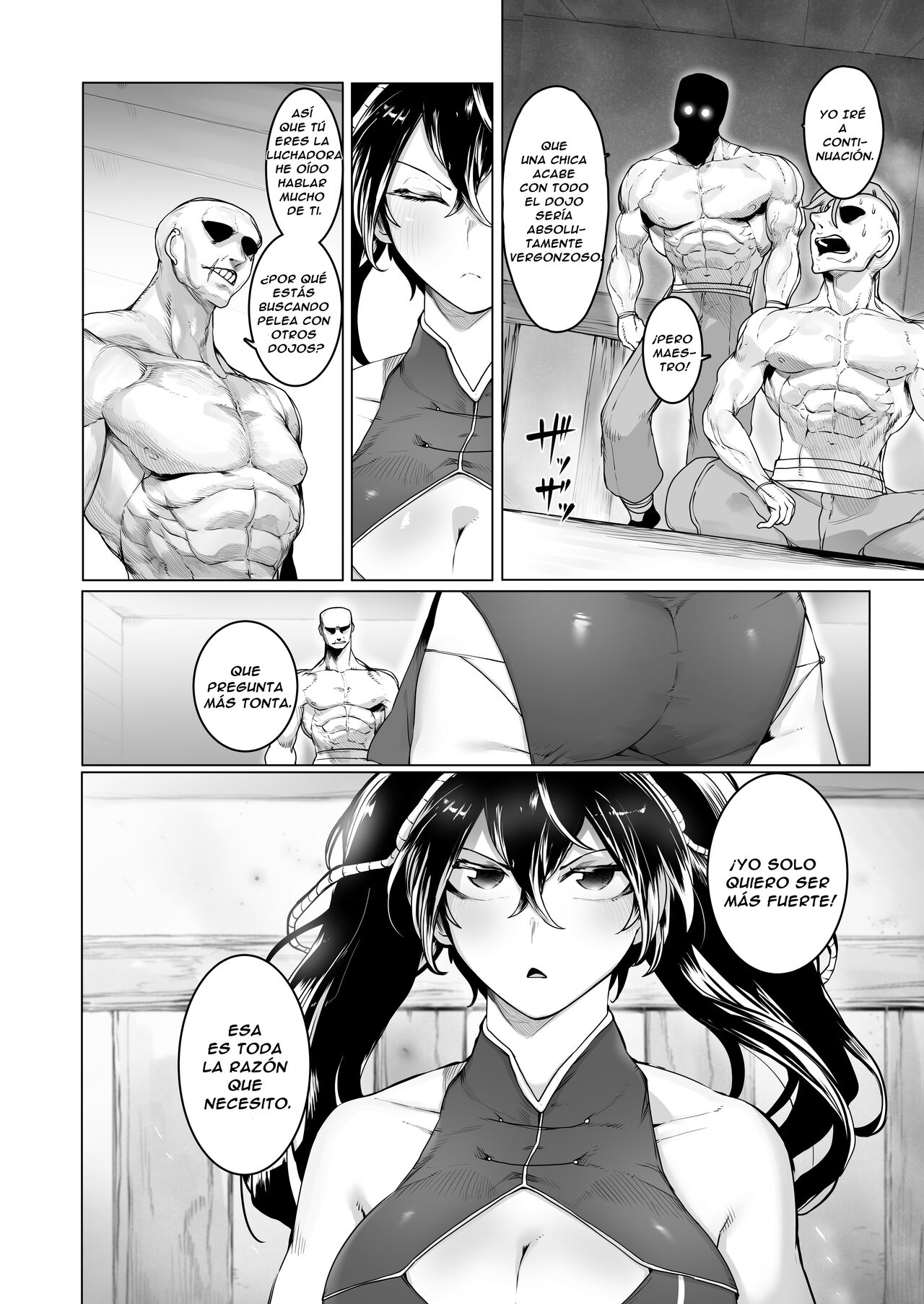 Aru Bujutsuka no Haiboku -Kinbaku Biyaku Kyousei Zecchou- | La derrota de  una artista marcial -Esclavitud, Drogas, y orgasmos forzados- - Page 3 -  Comic Porn XXX