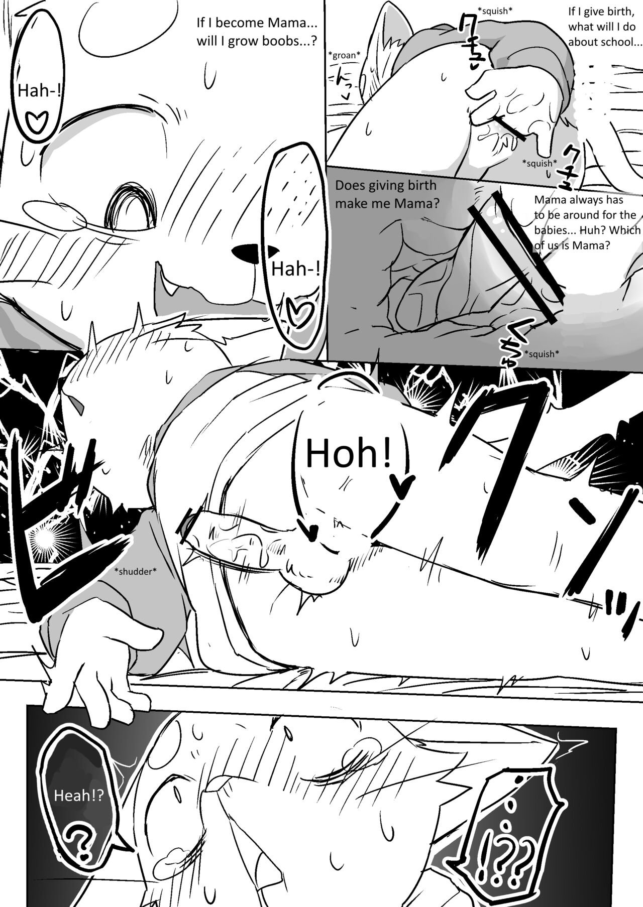 A little brother mistakenly thinks he's pregnant manga page 12 full
