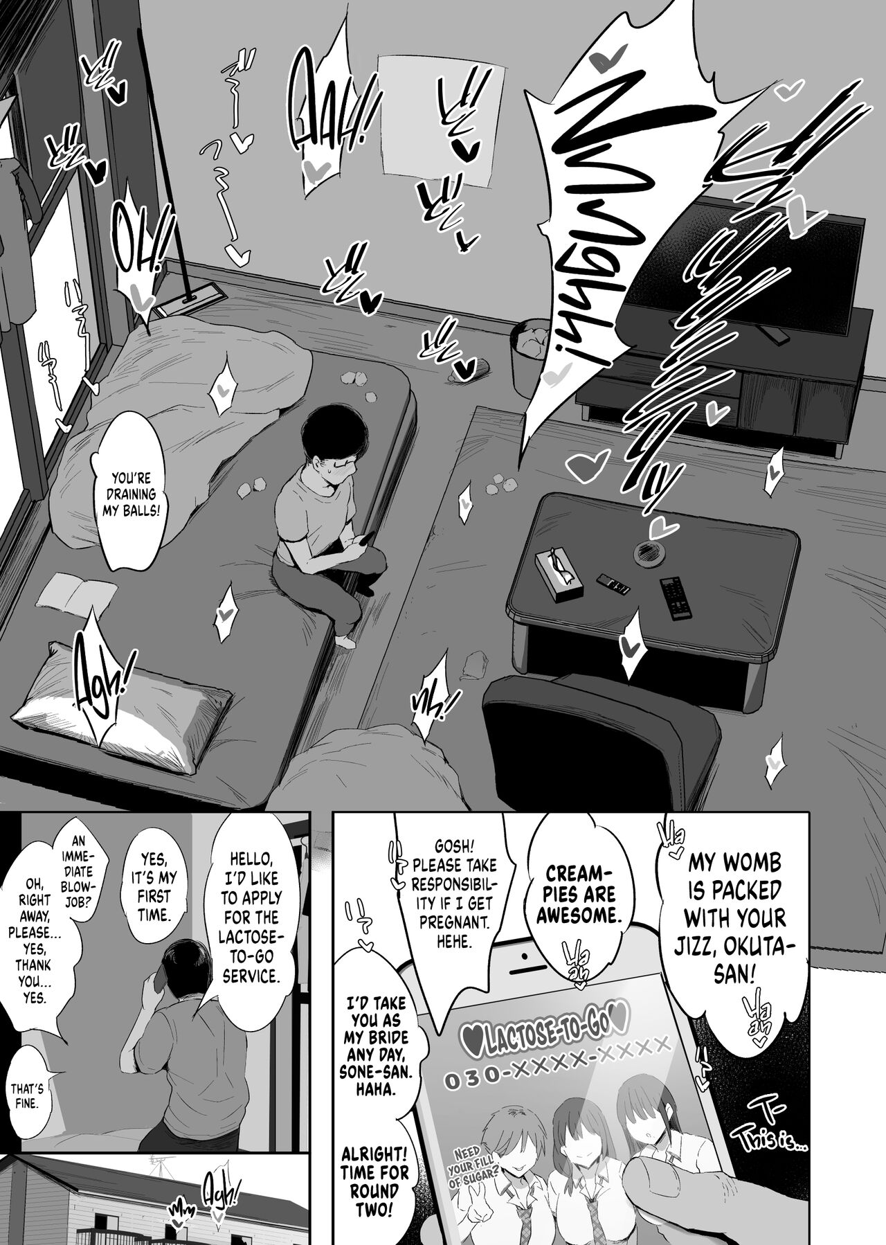 Oppai Taritemasu ka? | In Need of Tits? page 12 full