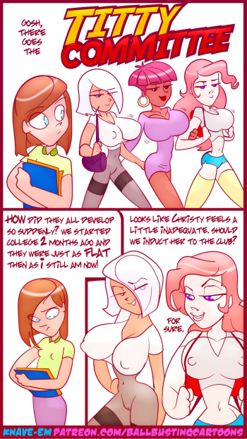 [Knave] The Titty Committee cover