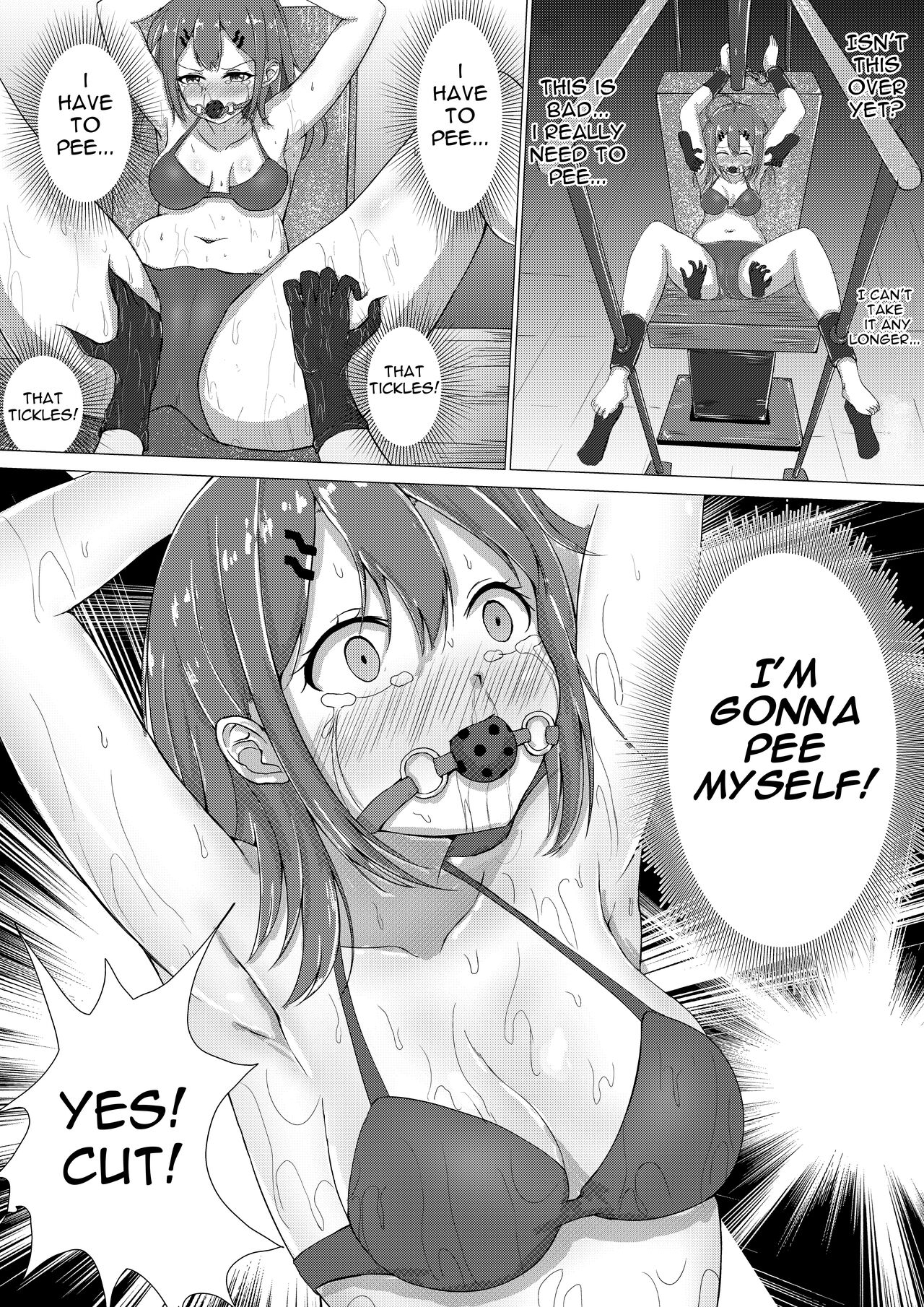 Tickling Actress's Punishment page 12 full