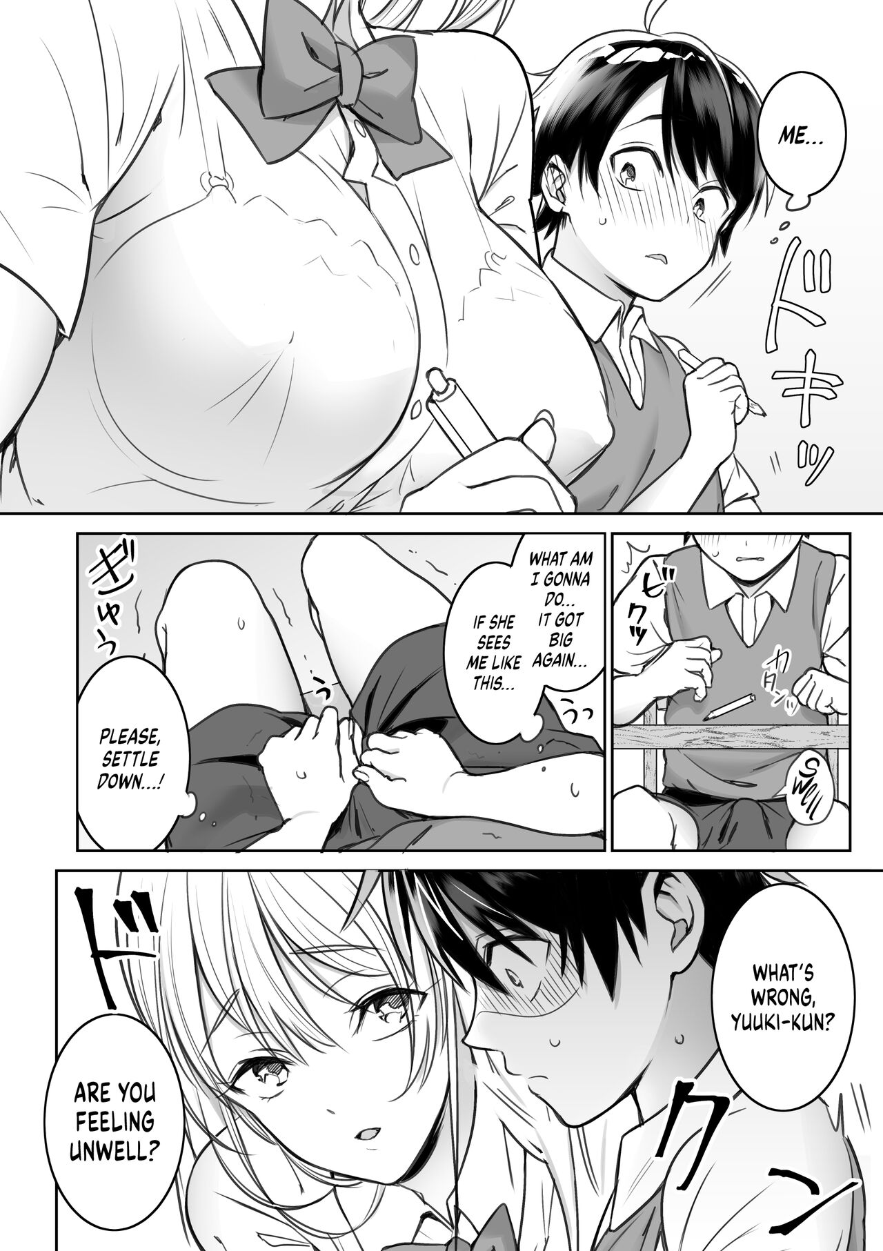 Toshokan de Shiriatta Onee-san ni Ecchina Koto o Sarechau Hanashi | A Story About the Lewd Things the Onee-San I Met at the Library Does to Me page 4 full