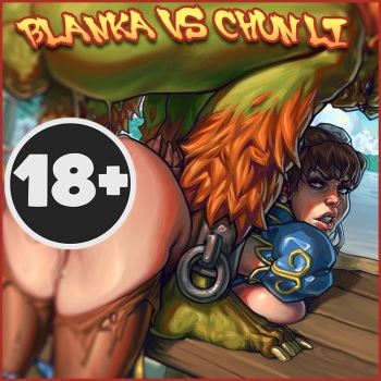[LilBoots] Blanka vs. Chun-Li (Street Fighter) cover