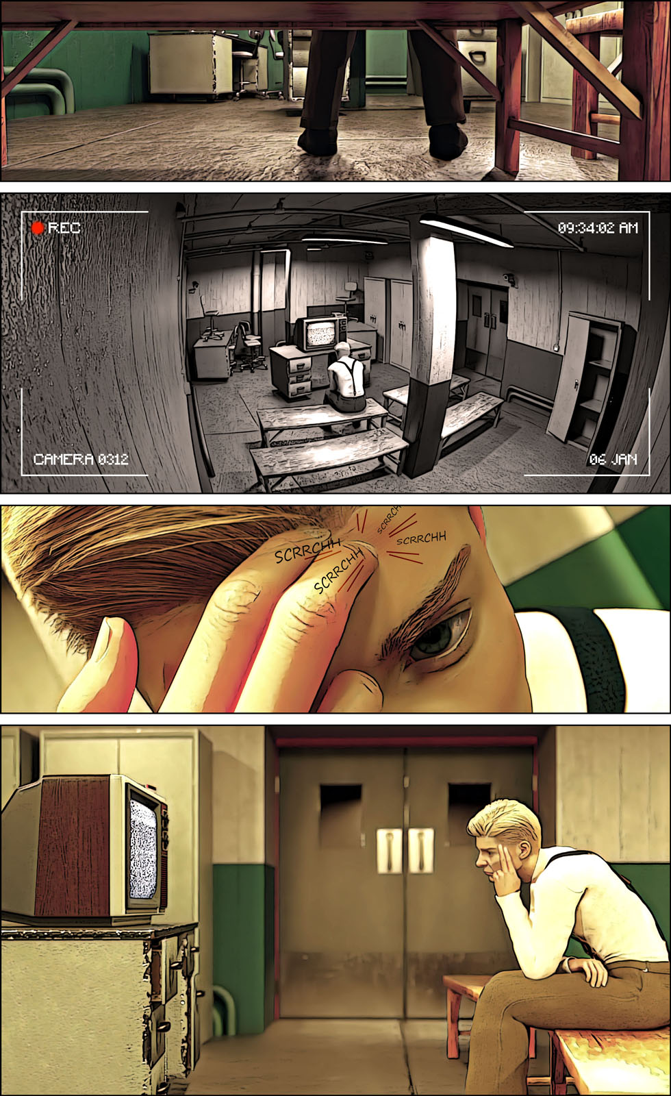 Metamorphosis - Gender-Transformation Comic page 2 full