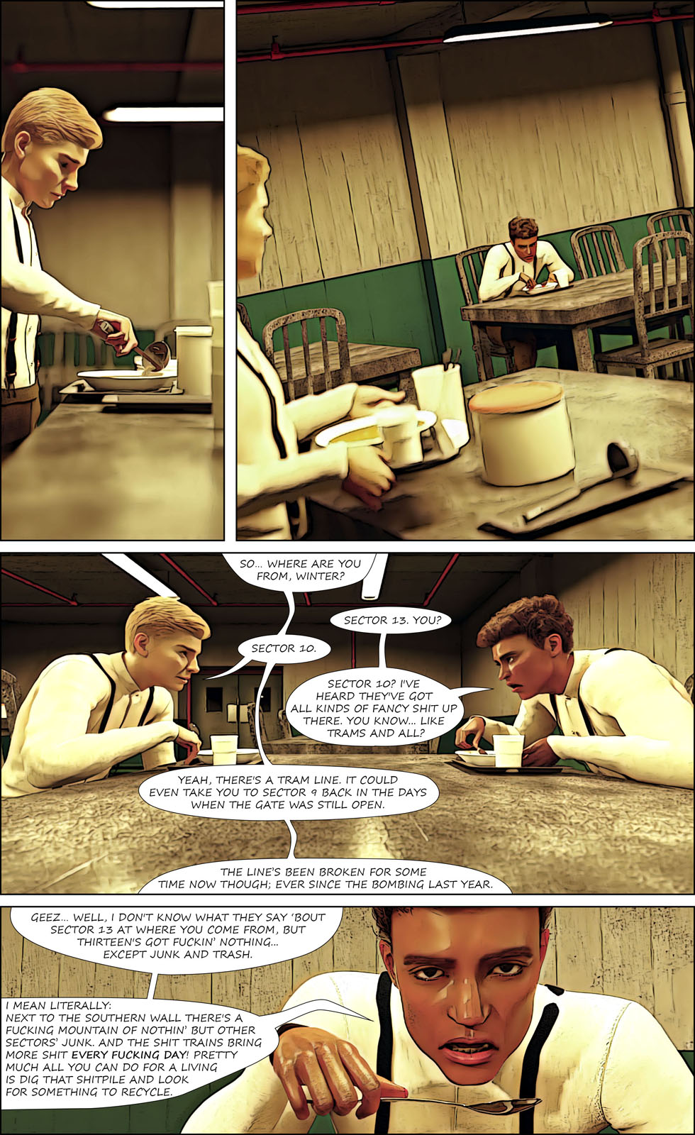 Metamorphosis - Gender-Transformation Comic page 5 full