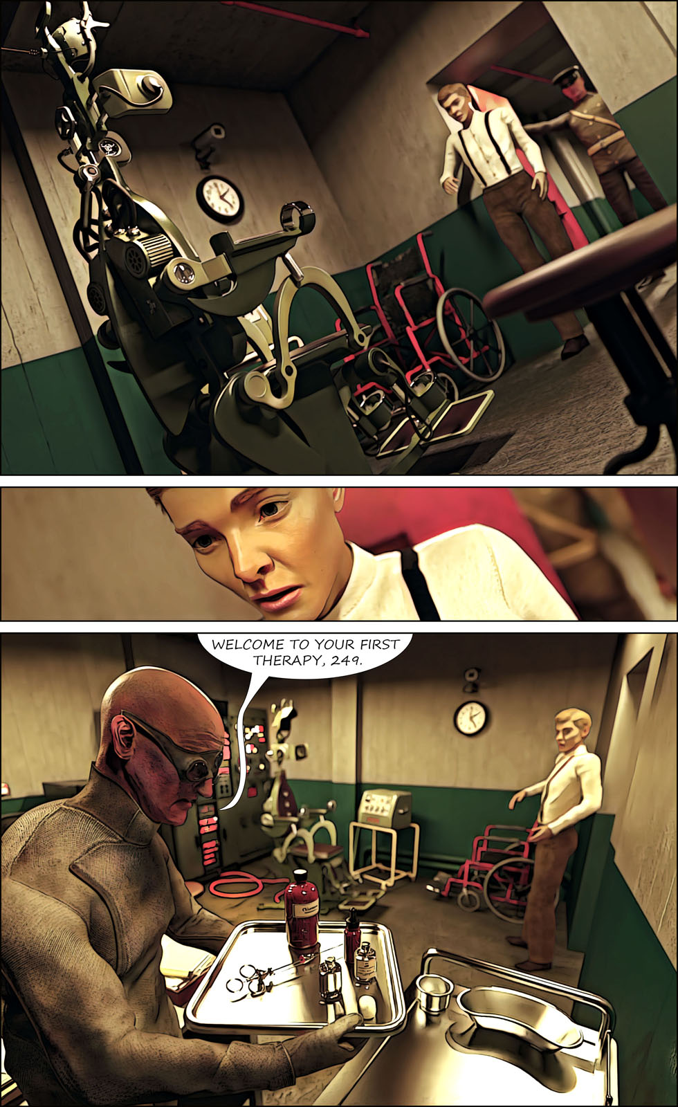 Metamorphosis - Gender-Transformation Comic page 7 full