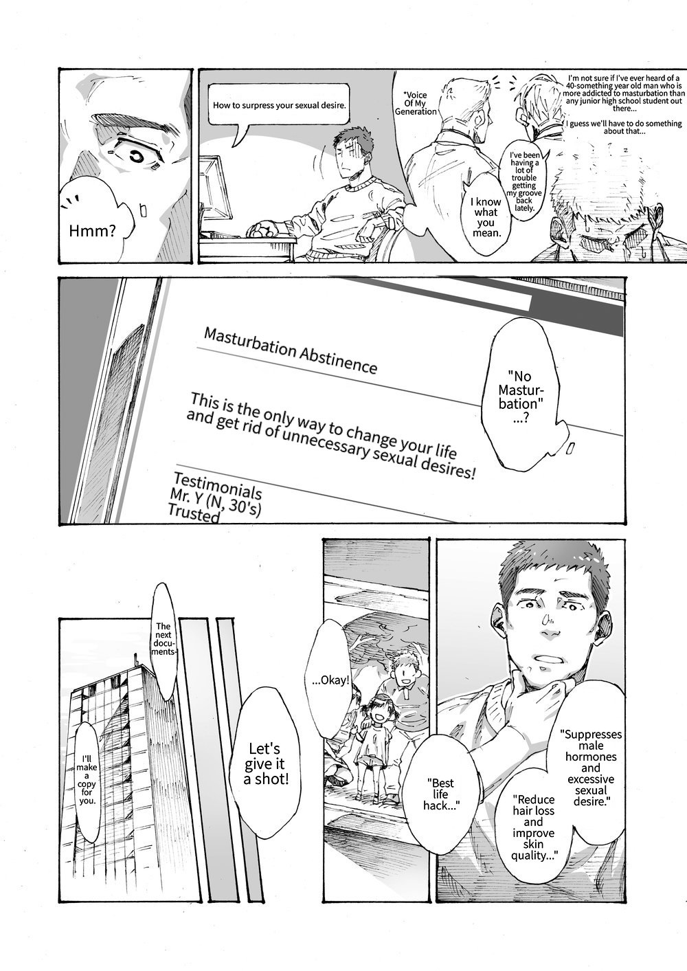 The World Is In Danger Because I’m Not Masturbating page 6 full