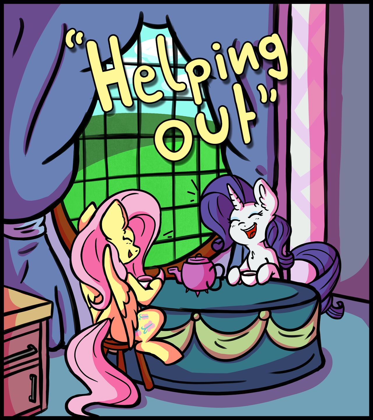 Helping Out  - Completed. page 1 full