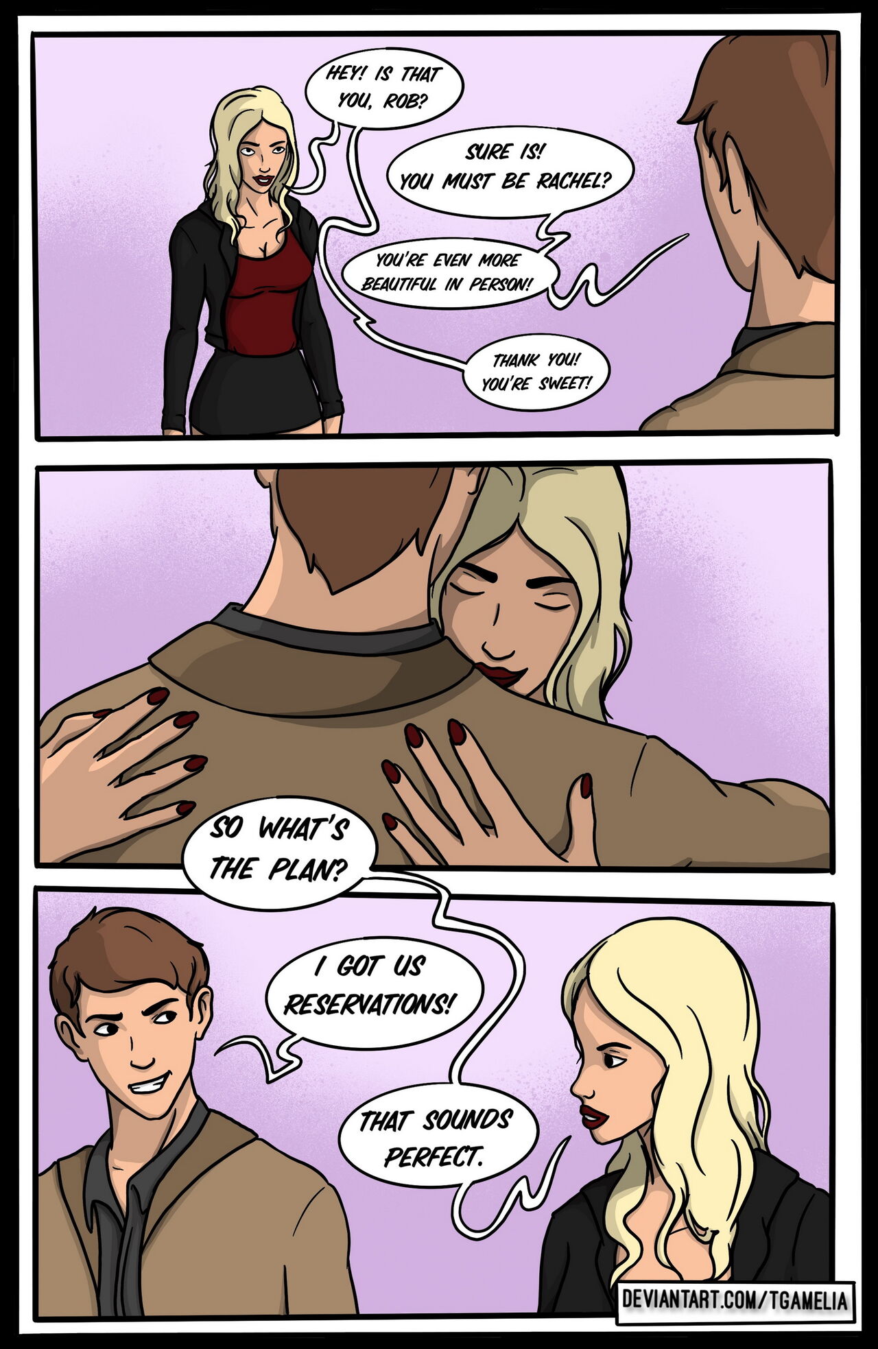 TGAmelia - The Bodysuit Hook Up page 8 full
