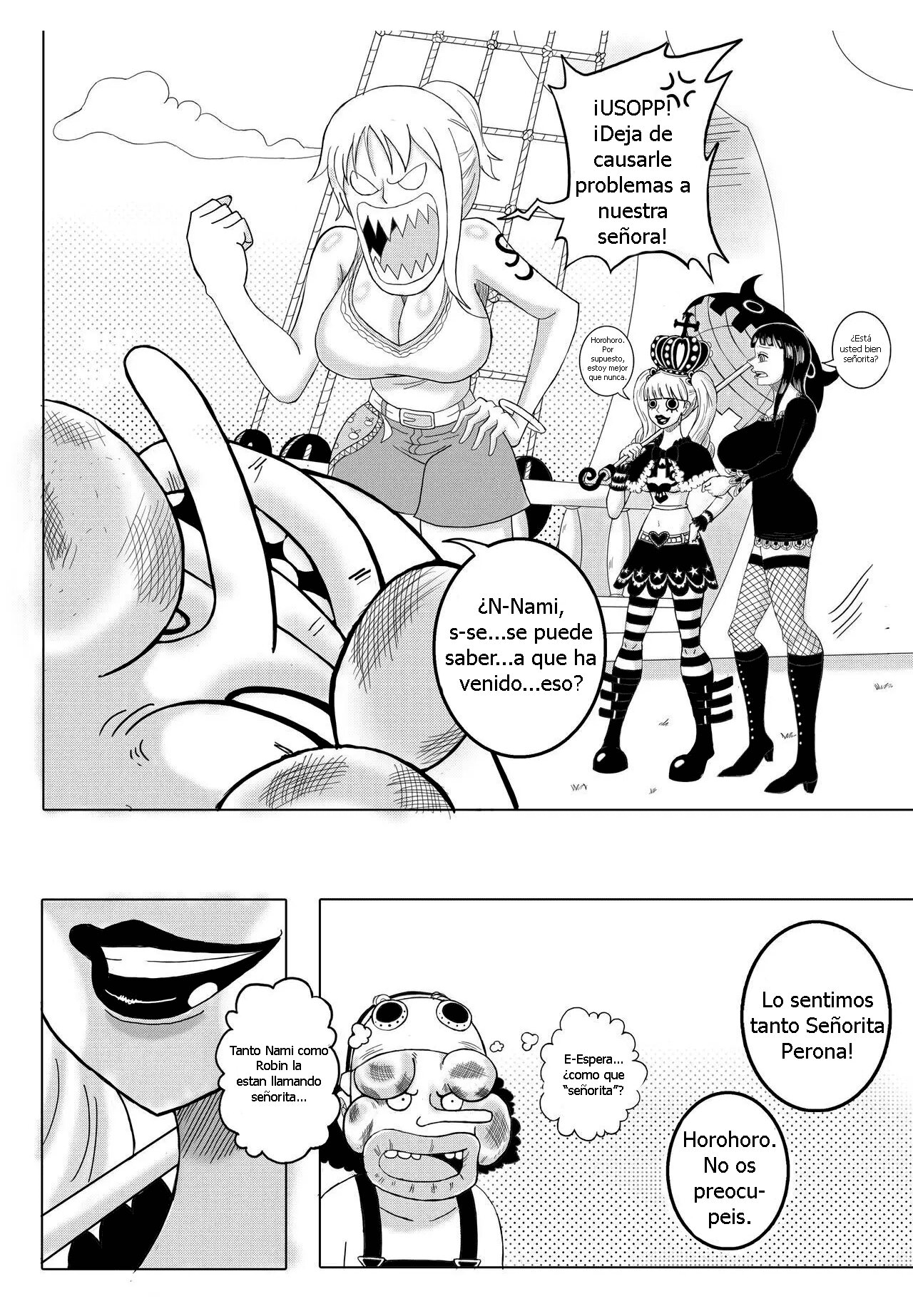 Nami & Robin Hipnosis Pirata page 3 full