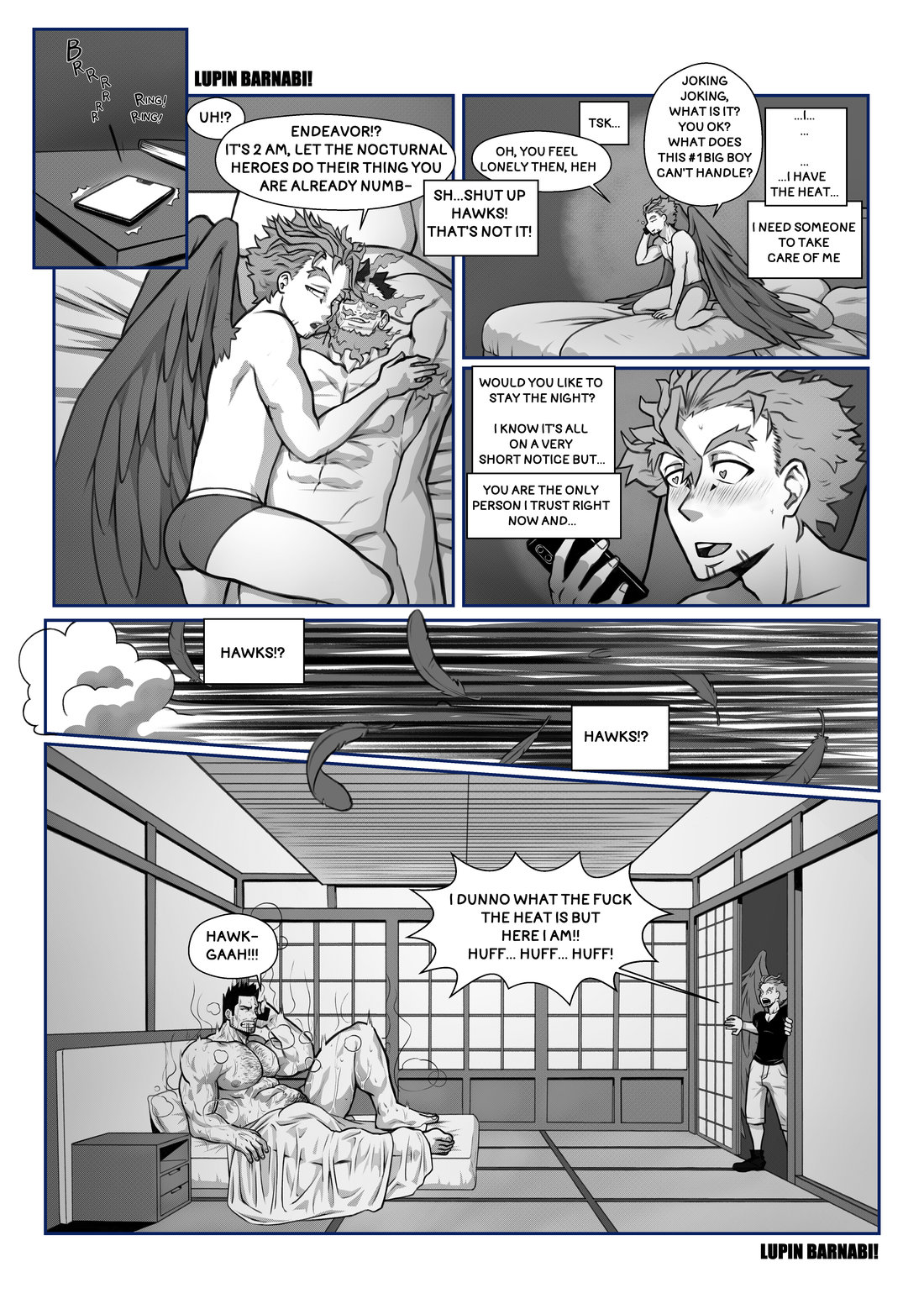 Night In Heat – Boku no Hero Academia dj page 2 full