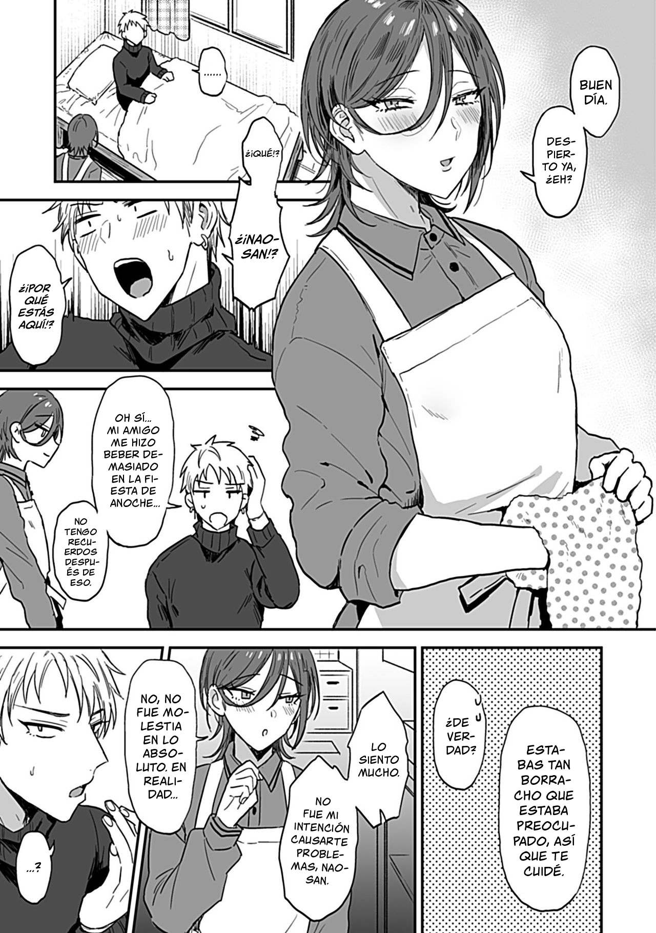 Tonari no Ecchi na Onii-san. 1 - The sexy boy who lives in the next! | ¡El sexy chico que vive al lado! page 6 full