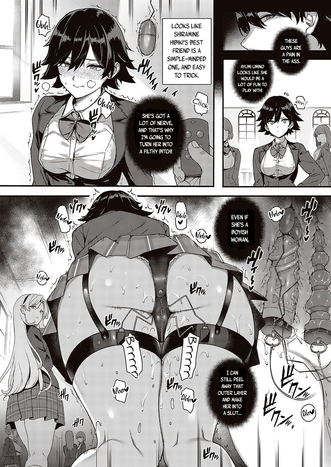 Amatsuka Gakuen no Ryoukan Seikatsu Shinyuu no Mitsu Ana  | Angel Academy's Hardcore Dorm Sex Life ーBestfriend’s Honeypot・Umino Ayumiー page 4 full