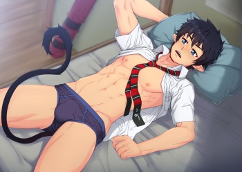 [Suiton00] Blue Exorcist - Rin Okumura #1 cover