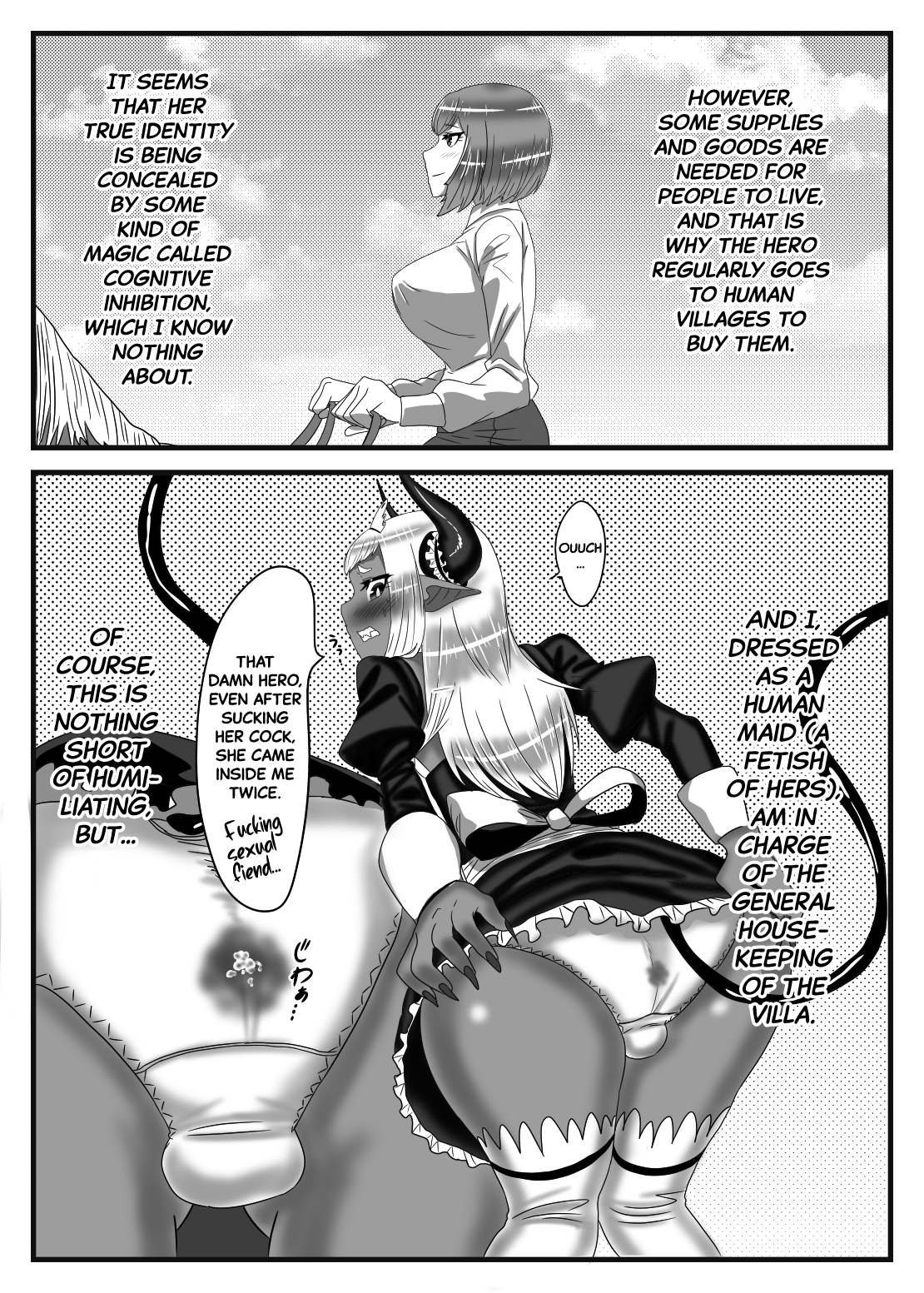 Futanari Yuusha no Maou Rouraku 2 | The Futanari Hero's Allurement of The Demon Lord 2 page 12 full