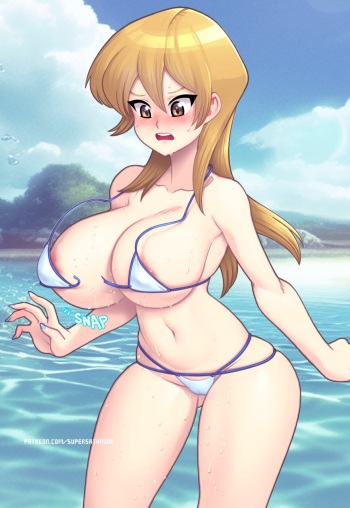 [Supersatanson] Yu-Gi-Oh! gals in micro swimsuits cover