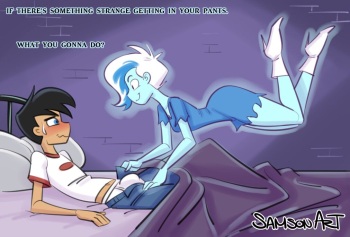 Danny Phantom x Phantasma Phantom cover