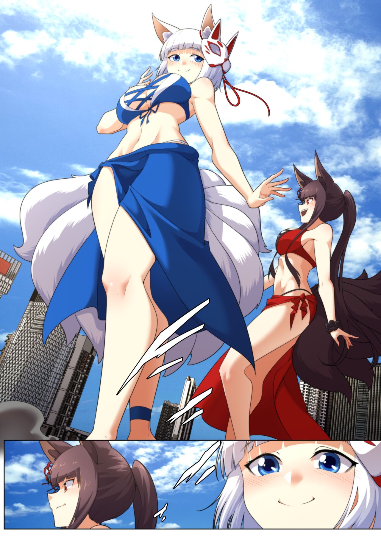 Attack of the Sakura Empire Foxes page 2 full