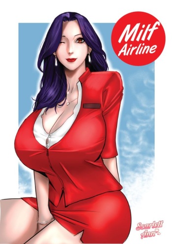 [Scarlett Ann] MILF Airline [English] cover