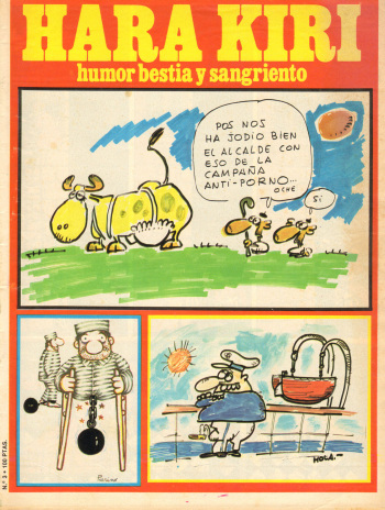 Hara Kiri 003 [Spanish] cover