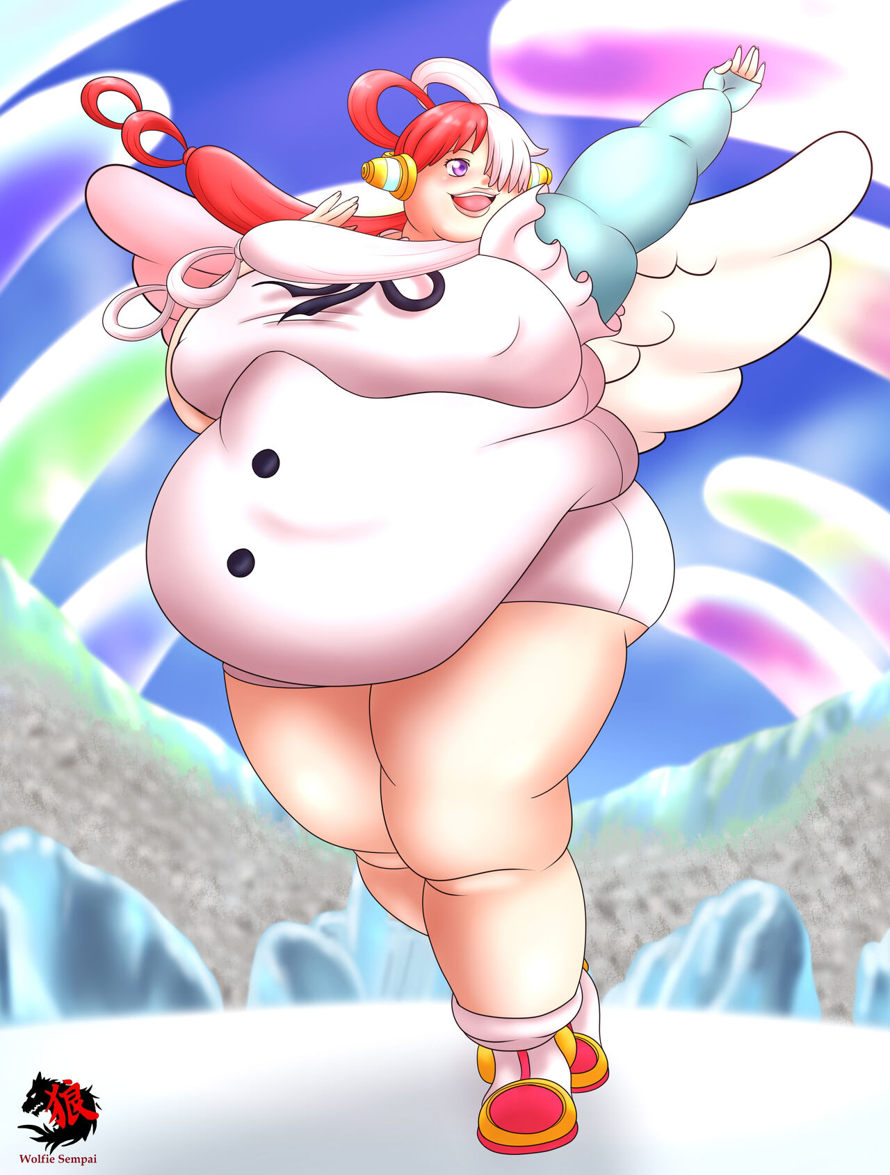 Wolfie Sempai art page 1 full