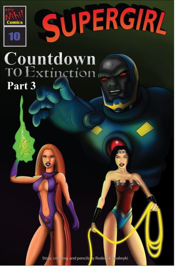 Supergirl: Issue #10 - Countdown to Extinction Part 3 cover