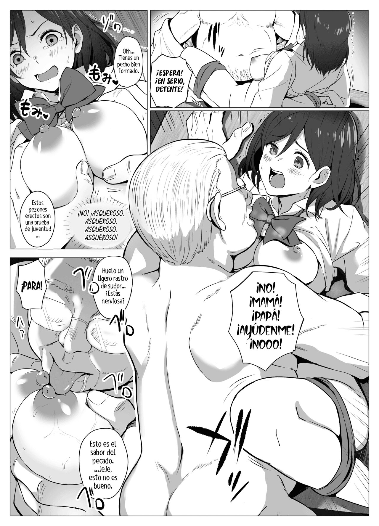 Kyouso-sama no Seinaru Oshie ~Karuto Kyoudan no Haramase Gishiki~ | Las Enseñanzas Sexuales Del Fundador ~Ritual de impregnación de culto~ page 8 full