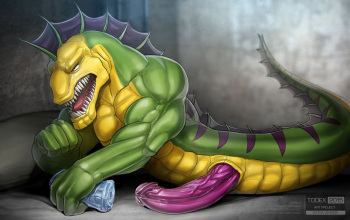 [Todex] Repteel (Street Sharks) cover