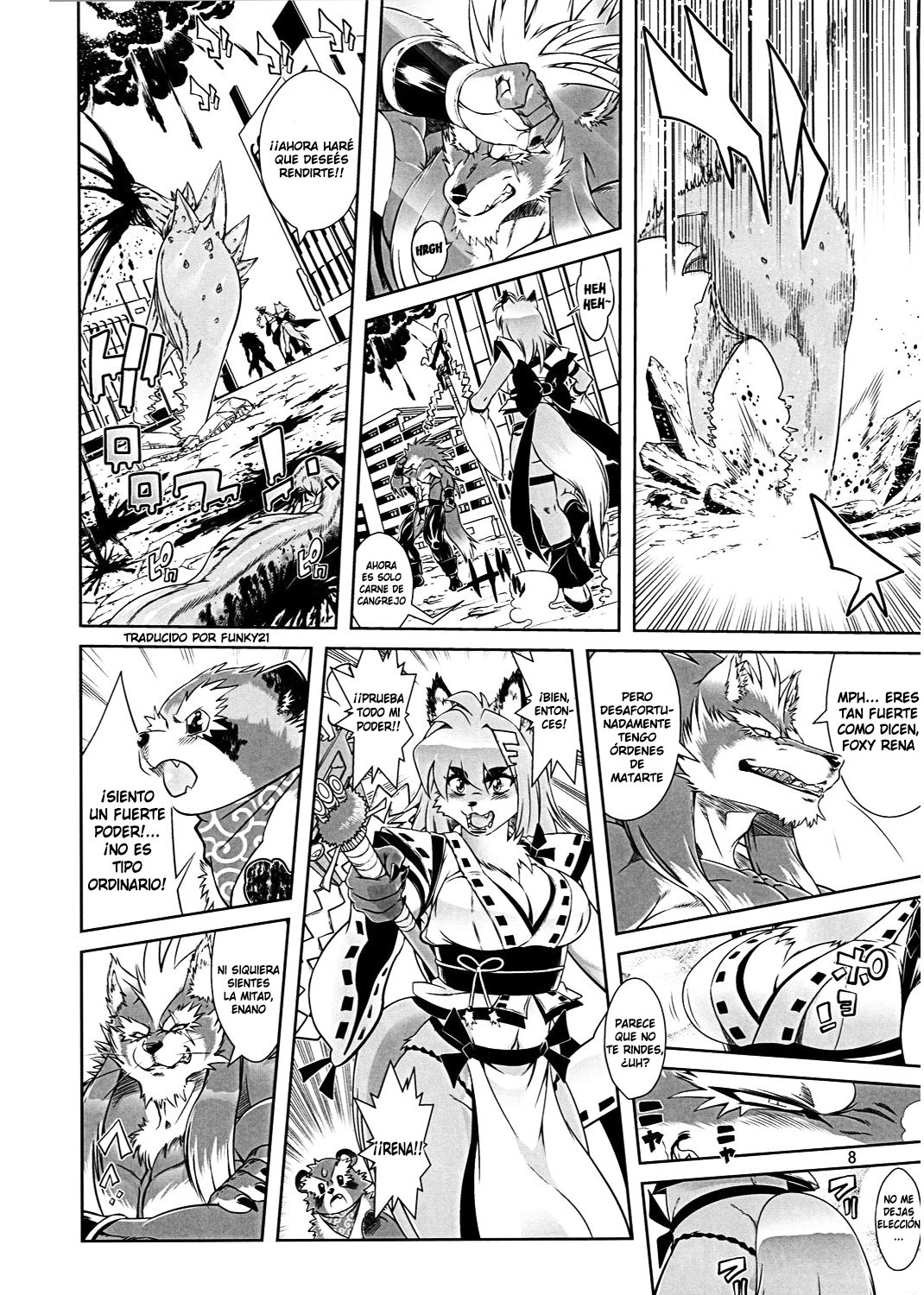 Mahou no Juujin Foxy Rena 1 page 9 full