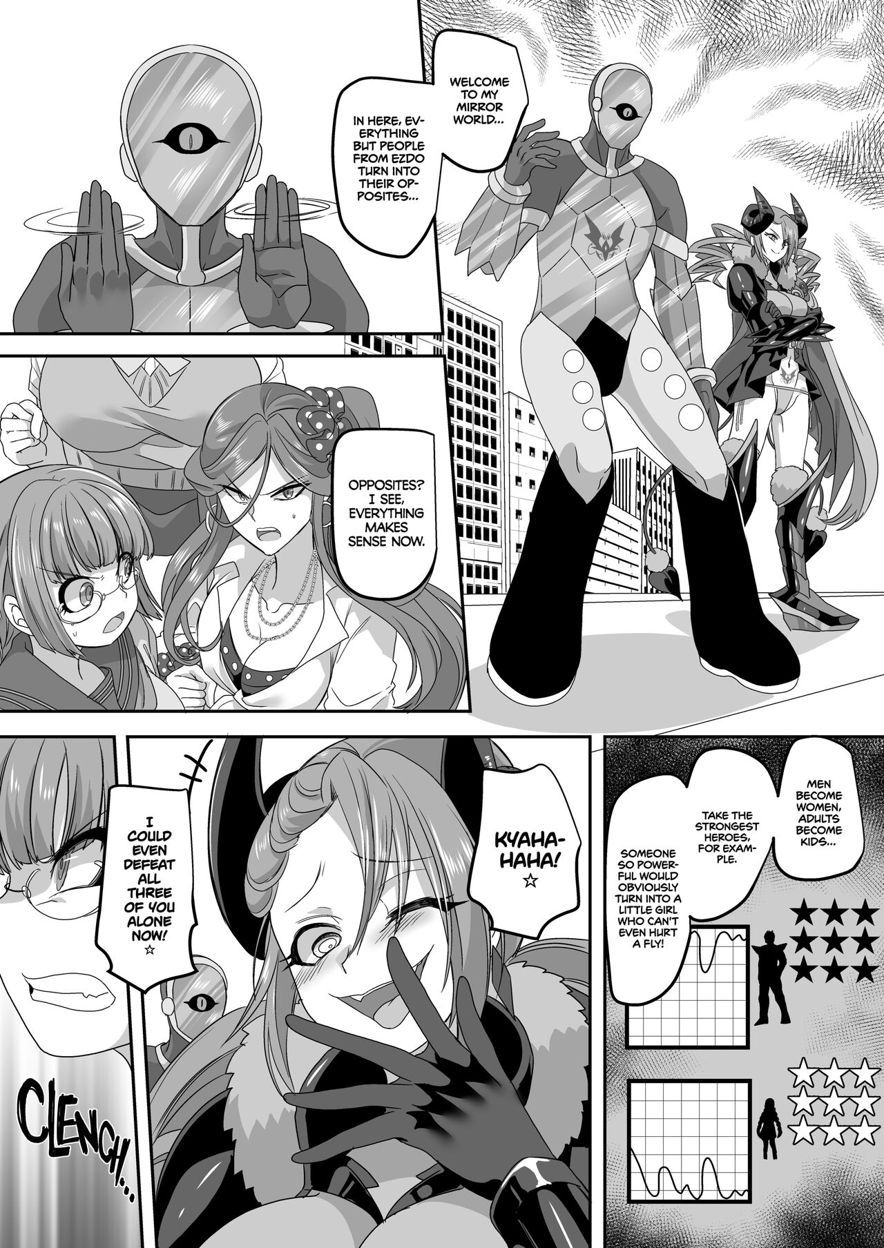 : Saikyou no Seigi no Hero wa Kagami no Naka de wa Saijaku no Kaijin | The Strongest Hero of Justice is the Weakest Villain in the Mirror page 12 full