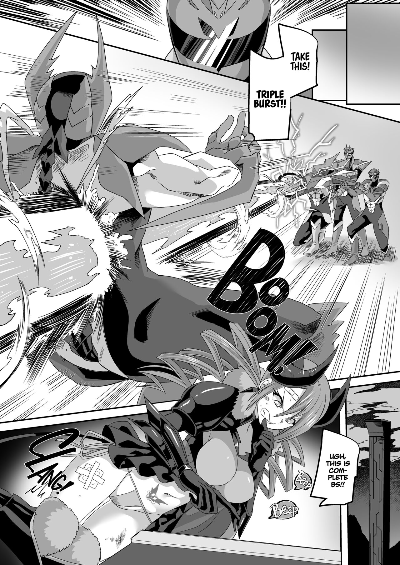 : Saikyou no Seigi no Hero wa Kagami no Naka de wa Saijaku no Kaijin | The Strongest Hero of Justice is the Weakest Villain in the Mirror page 3 full