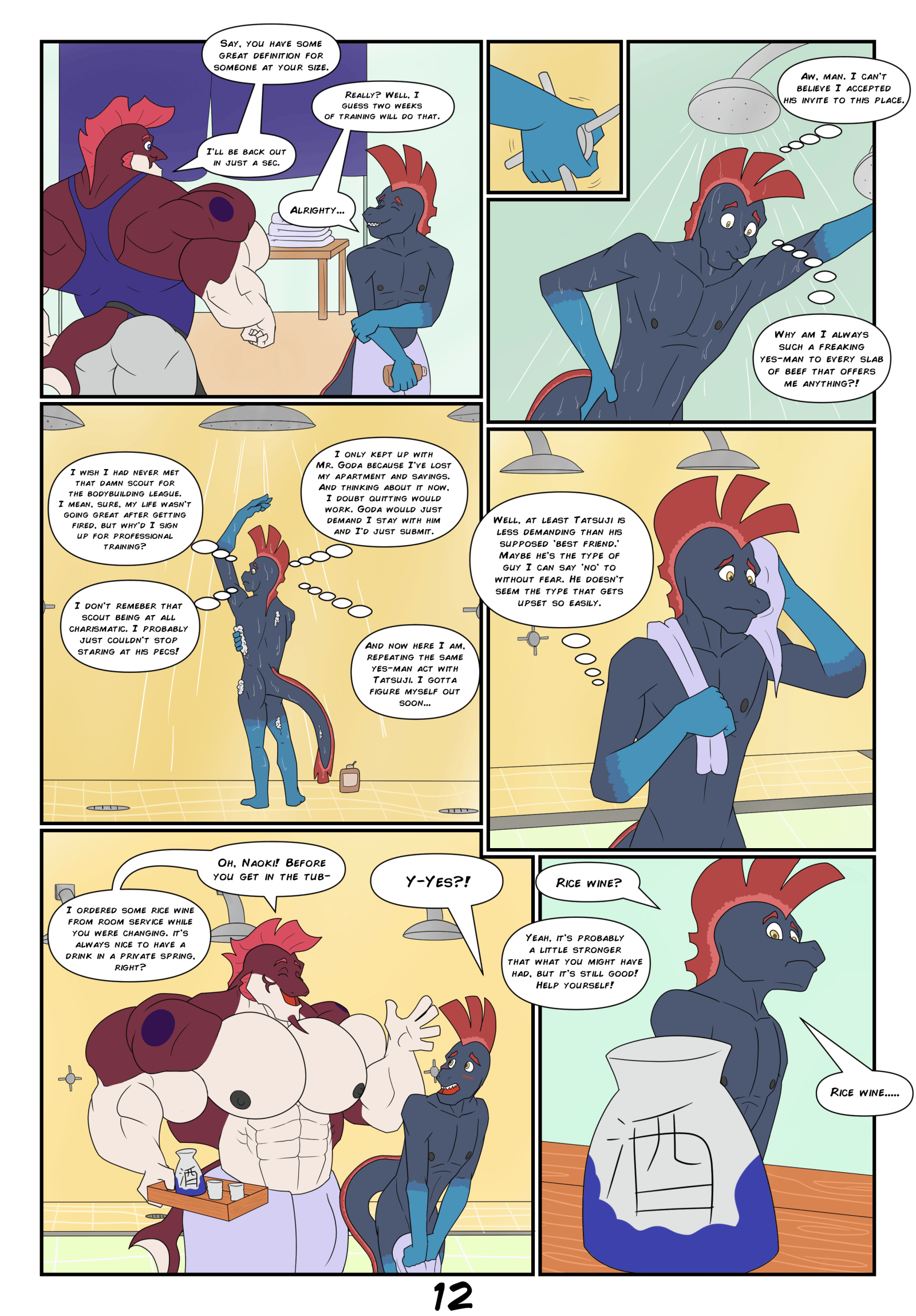 Swole World Chapter 2 page 12 full