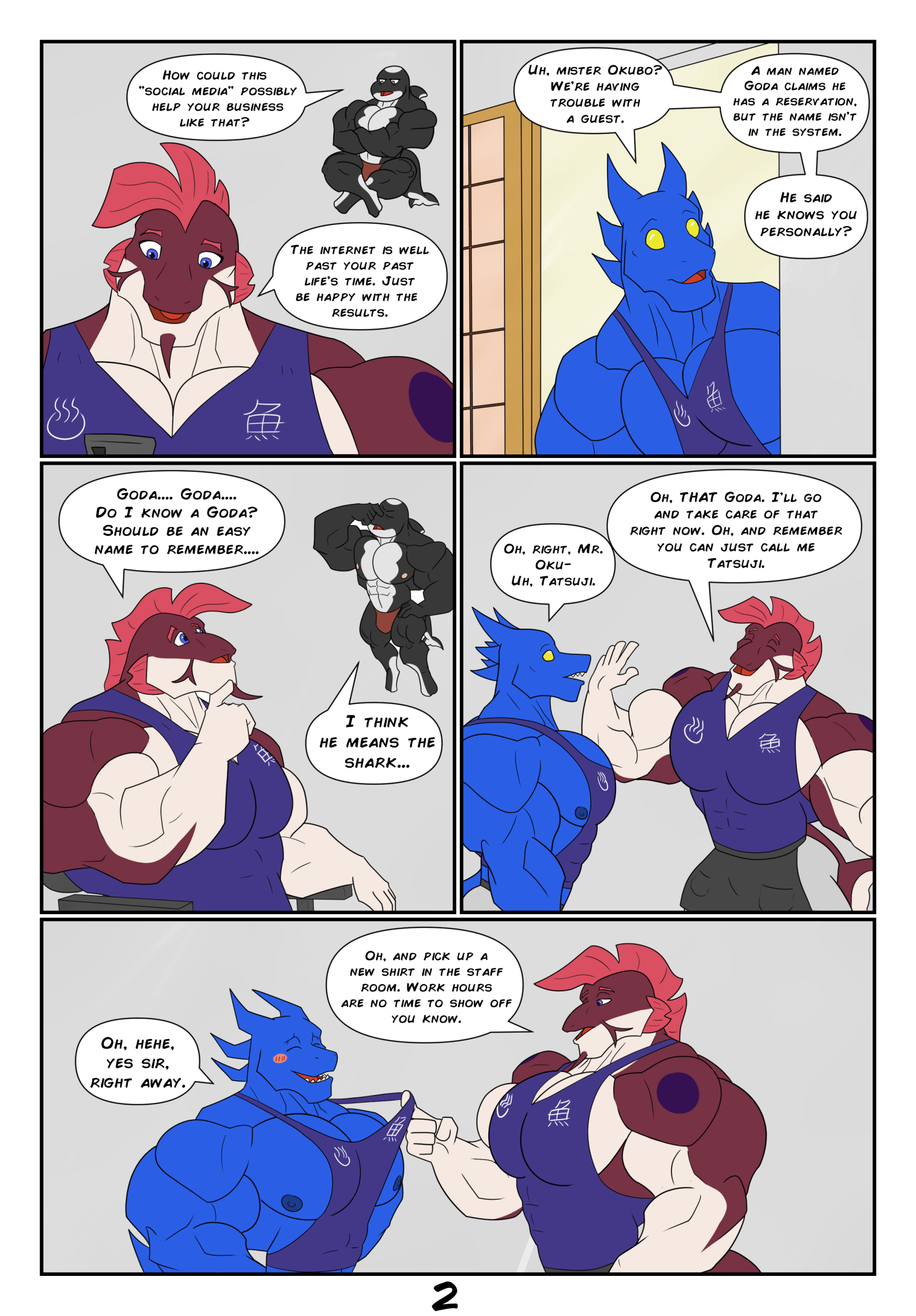 Swole World Chapter 2 page 2 full