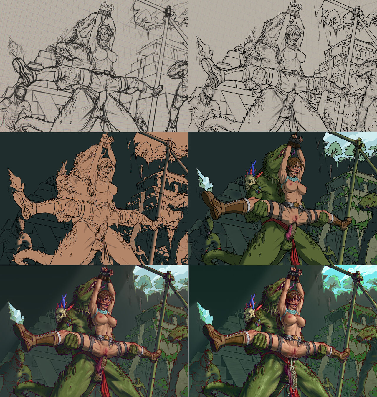 Lara Croft and The Lizard Temple page 10 full