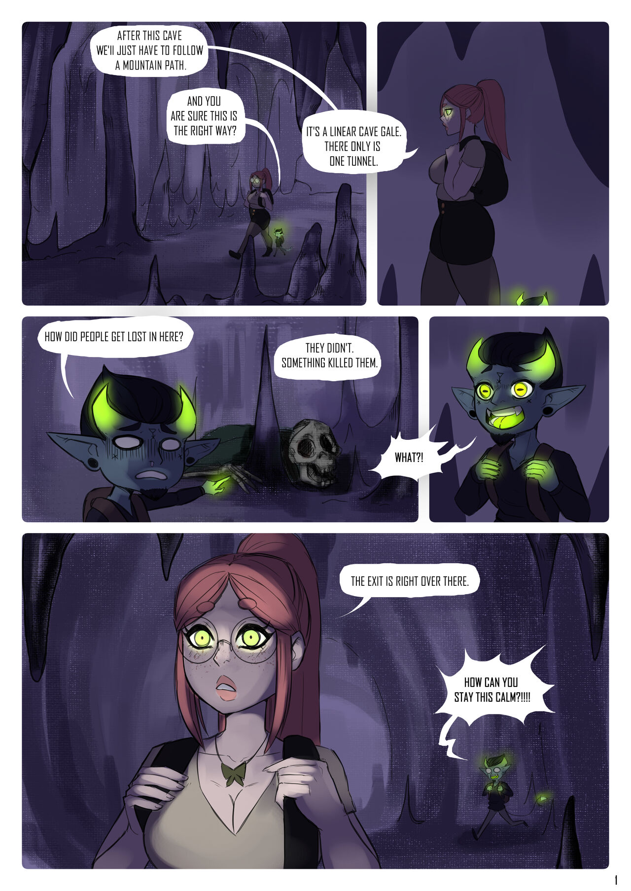 The spilled Cauldron Chapter 1: The Forest page 3 full