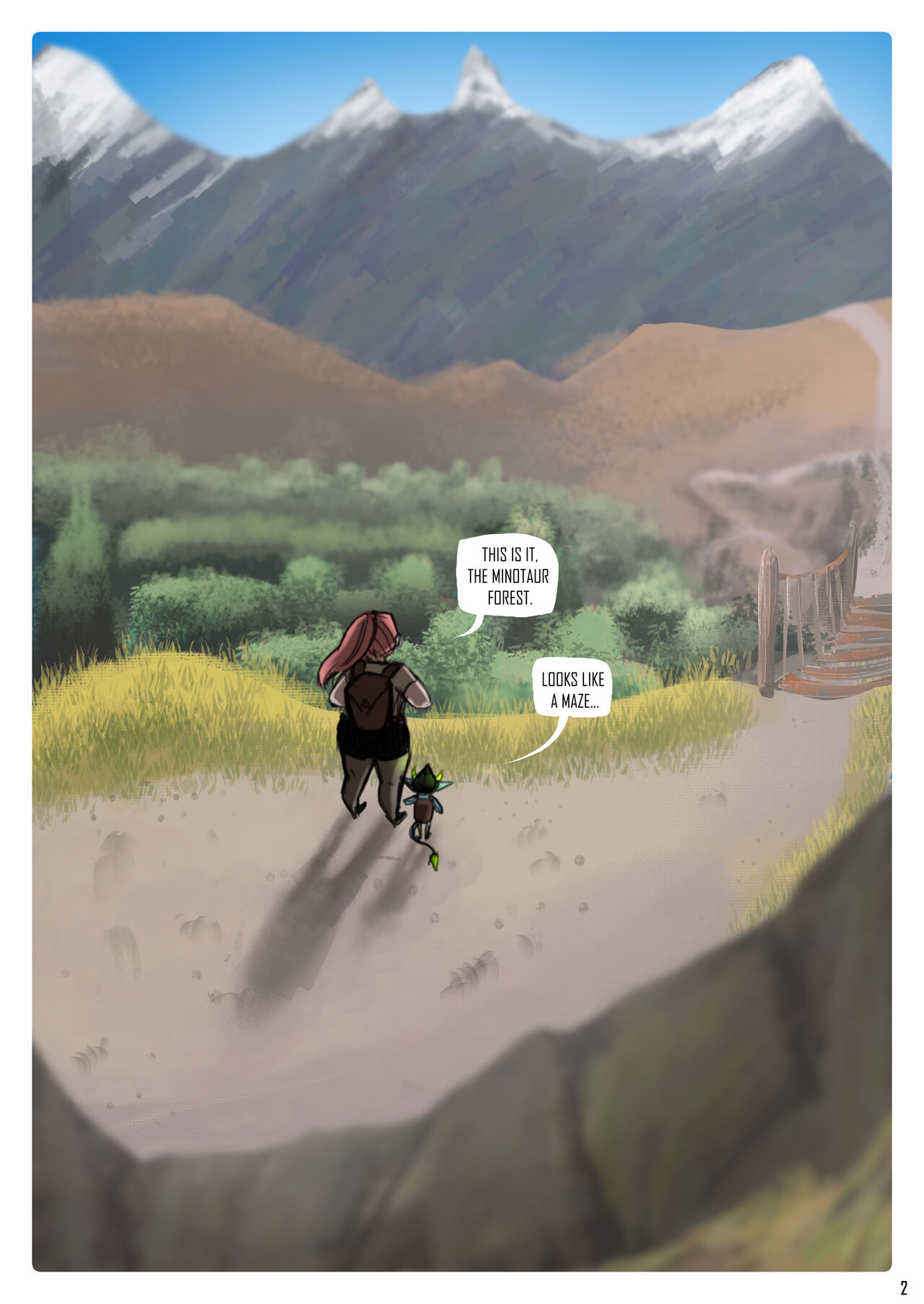 The spilled Cauldron Chapter 1: The Forest page 4 full