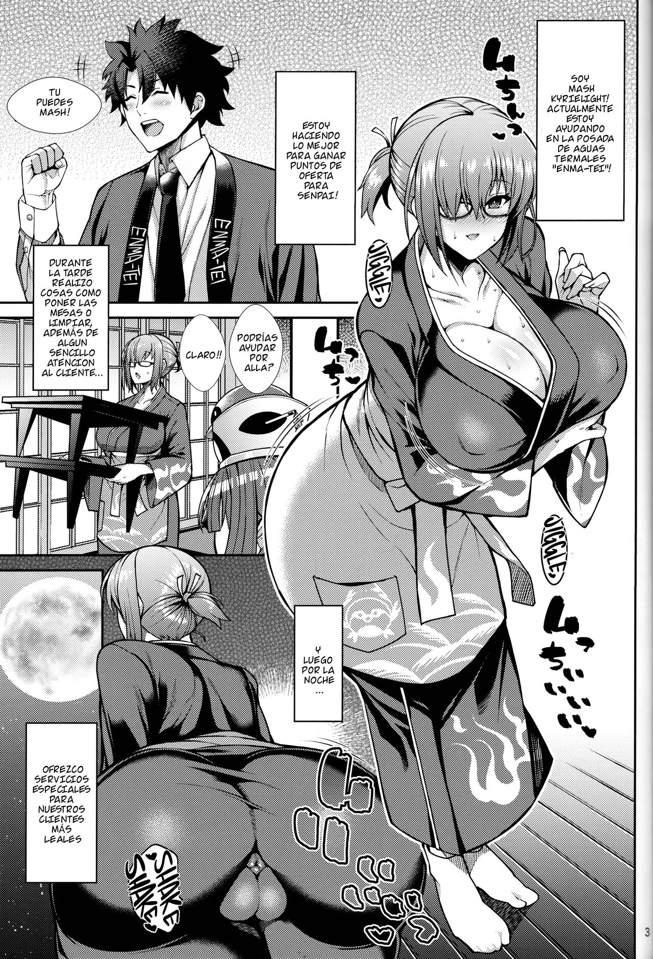Dosukebe Kouhai no Nenmaku Houshi Ryokan page 2 full