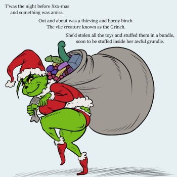 [Pixxxel] T'was the Night before Xxx-mas... (How the Grinch stole Christmas) [English] cover