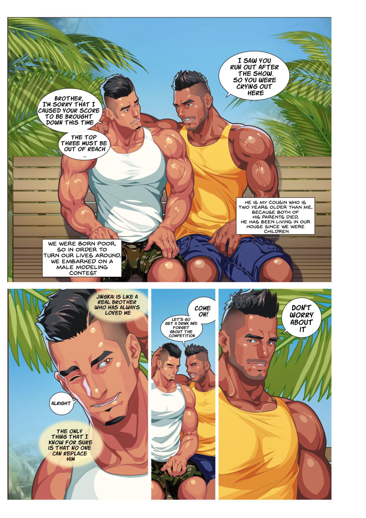 Summer Men vol.3 Muscle milk bath page 11 full
