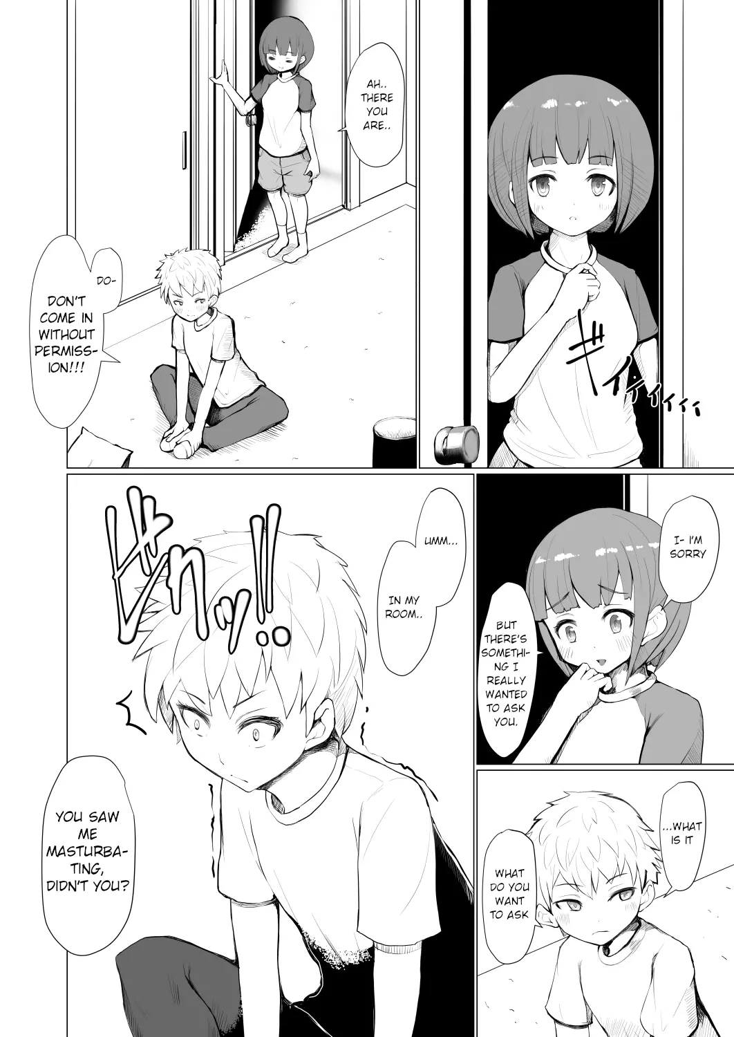 Futanari Imouto De Seitsuu Shichau Onii-Chan No Manga | An Older Brother Who Helps His Futanari Sister Masturbate page 6 full