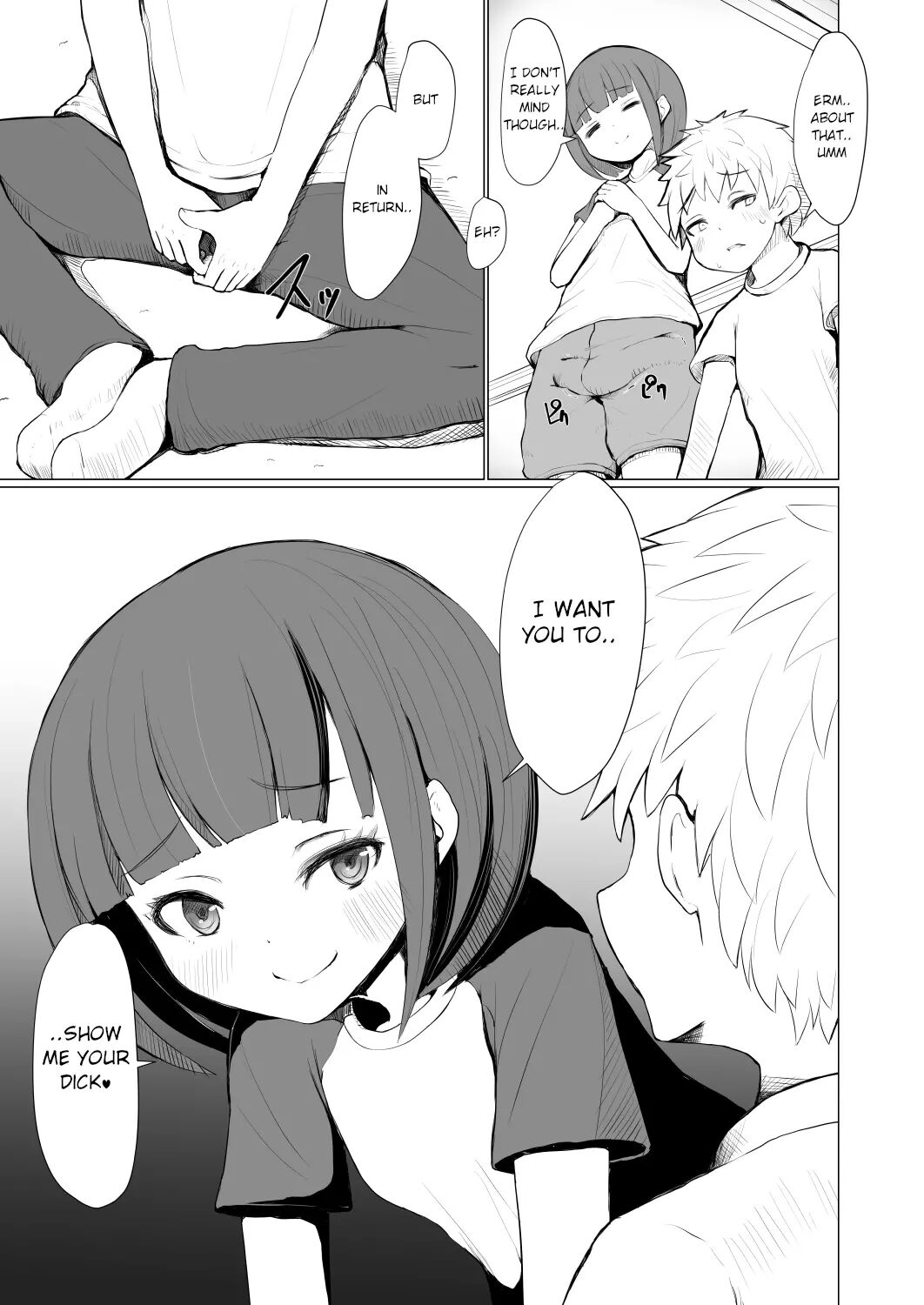 Futanari Imouto De Seitsuu Shichau Onii-Chan No Manga | An Older Brother Who Helps His Futanari Sister Masturbate page 7 full