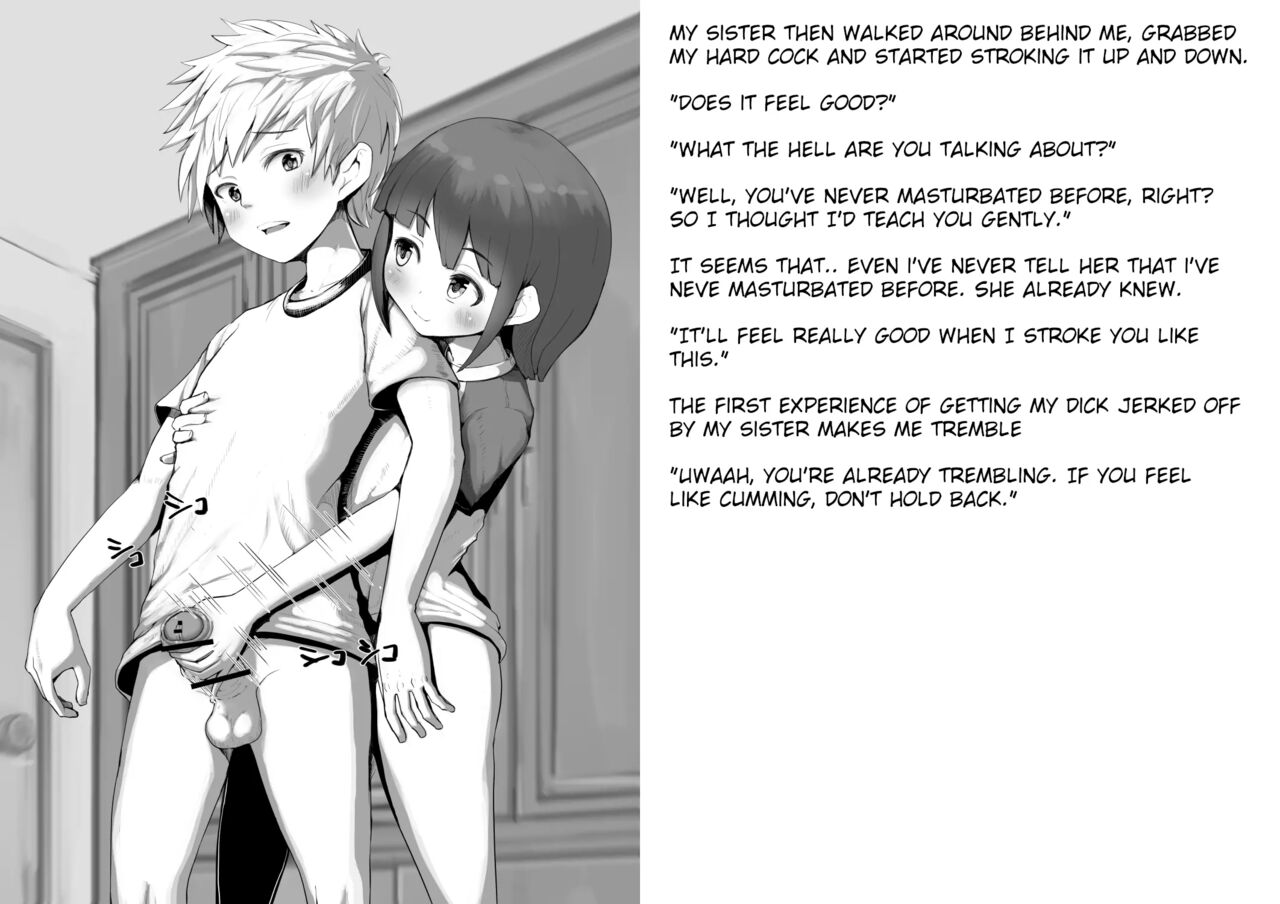 Futanari Imouto De Seitsuu Shichau Onii-Chan No Manga | An Older Brother Who Helps His Futanari Sister Masturbate page 9 full
