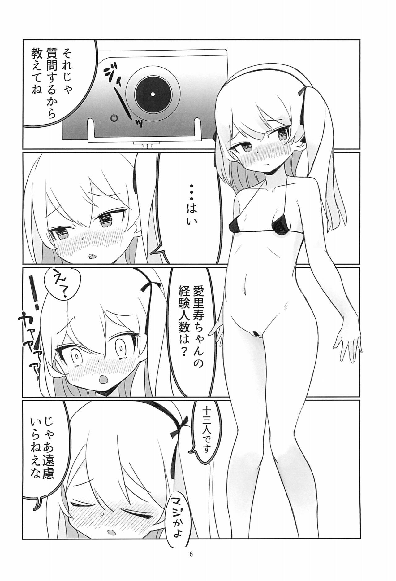 Shimada Arisu Seikou Haishin page 6 full