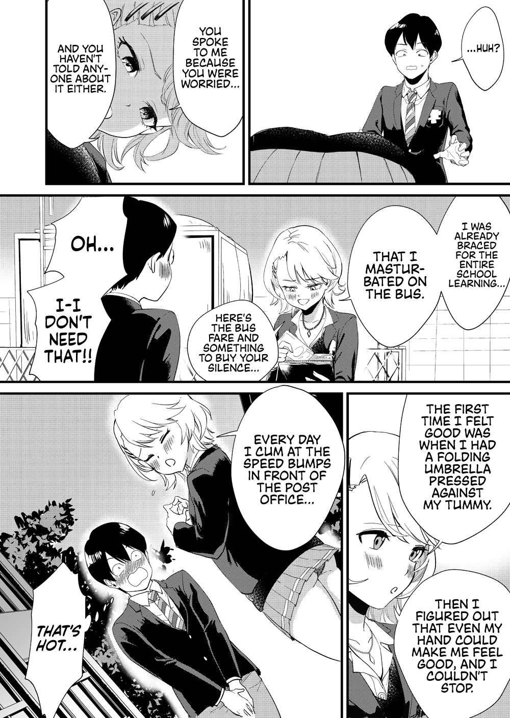 Galko wa Bus de Zecchouchuu | The Gyaru Girl is Cumming on the Bus page 11 full