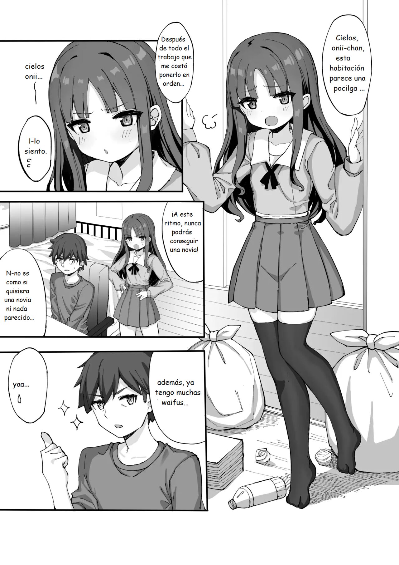 Imouto ni Ashikoki Sareta node, Shikaeshi Oshioki Ecchi | My Little Sister Gave Me A Footjob, So I Got Even By Fucking Her As Punishment page 4 full